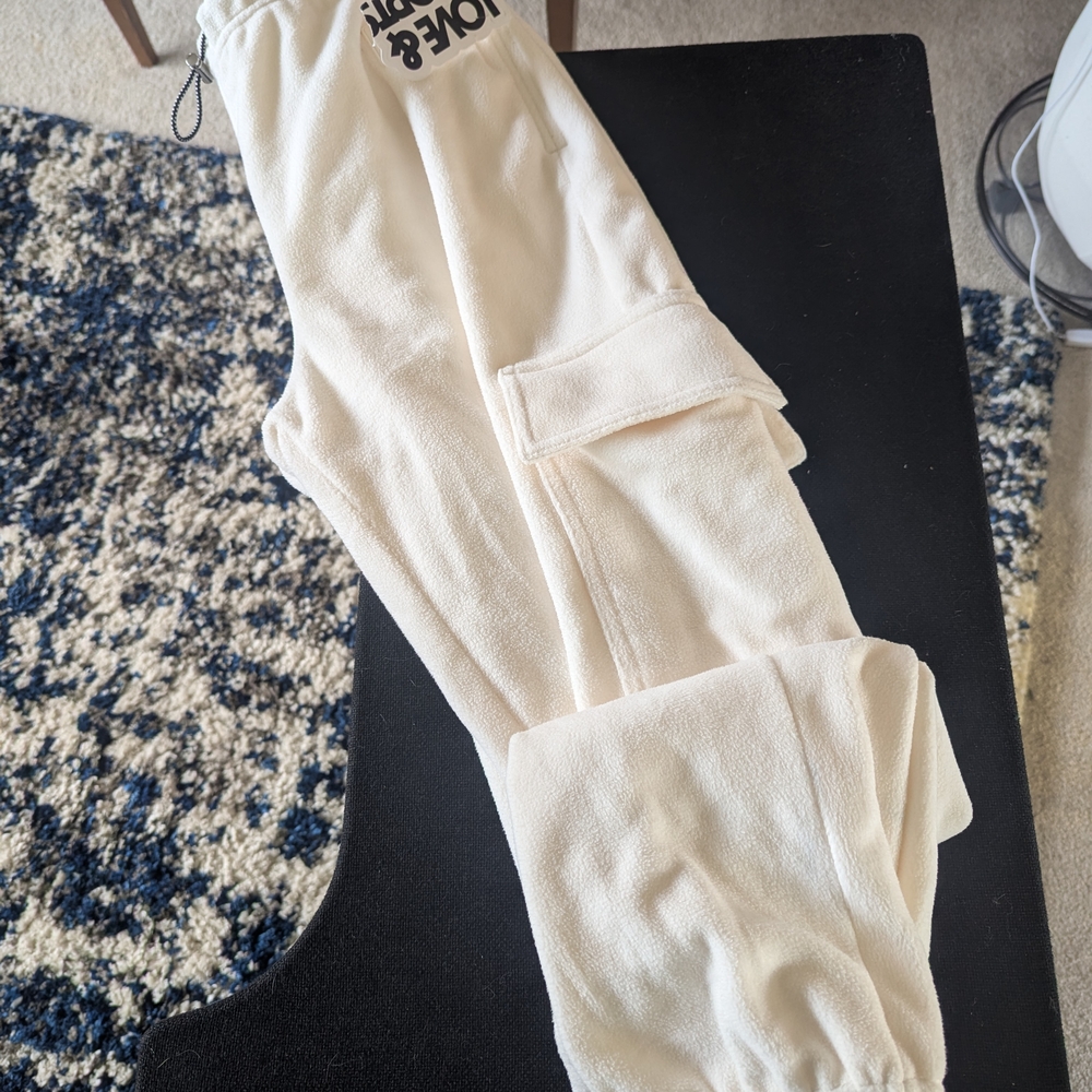 Cozy Cream Joggers by